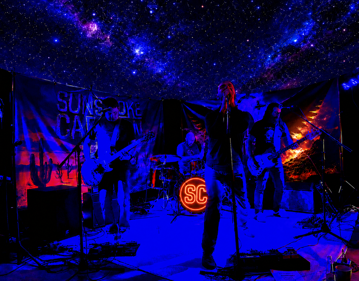 Sunstroke Caravan performing live