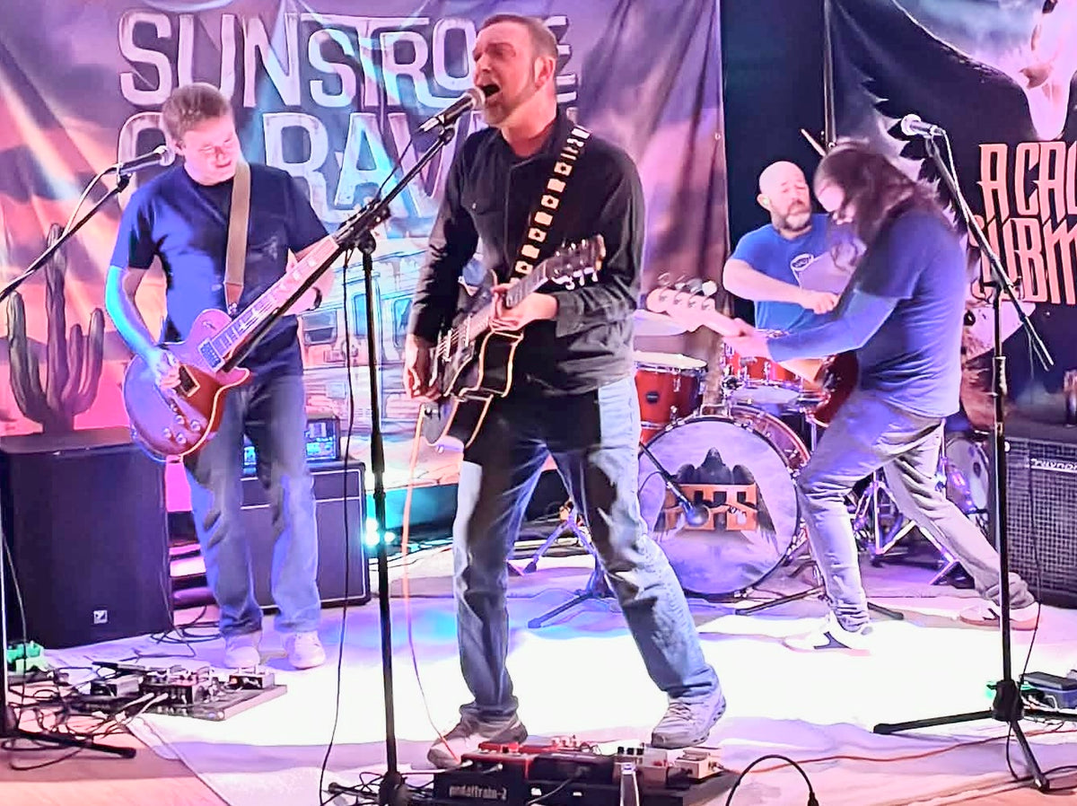 Sunstroke Caravan performing live